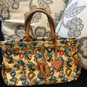 Dooney and Bourke Bumble Bee arm bag